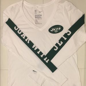 NWOT - Nike NY Jets Full Sleeves Jersey